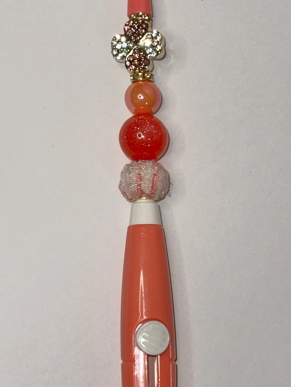 Coral Beaded Box Cutter - Custom